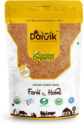 DAIVIK ORGANIC WHEAT RAVA/SAMBA GODUMAI RAVAI-1Kg Broken Wheat
