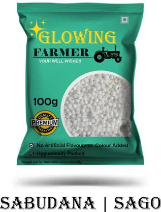 GLOWING FARMER Premium Quality Sabudana | Saksak | Rabia | Sagu Sago