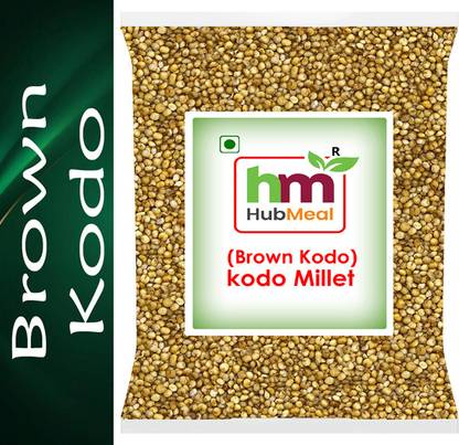 Hubmeal Kodo Brown (Kodo Millet) 250G Pack Cow Grass/Varagu/Arikelu/Hark/Varigu/Kodra Kodo Millet