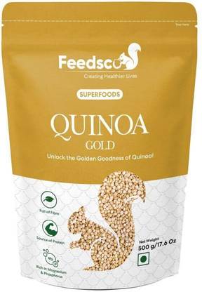 Feedsco High Protein Gold Quinoa | Cooks like Rice | Gluten Free | Superfood Quinoa