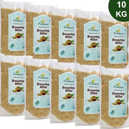 Farmbean Browntop Millet Natural Grains(Chotti Kangni / Andu Korralu / Korale) Browntop Millet