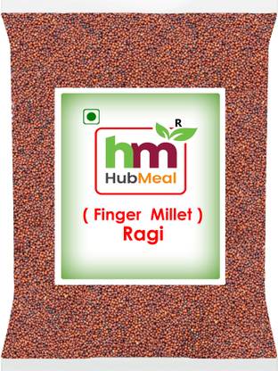 Hubmeal Ragi, or finger millet, is a nutritious grain rich in calcium and fiber| 250g Ragi