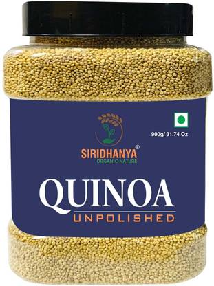 SIRIDHANYA Organic Quinoa | Glutn Free | Diet Food for Weight Loss Quinoa | high in Protein Quinoa