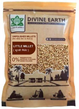 Divine Earth Little Millet Premium Unpolished Pesticides Free 500gm Little Millet