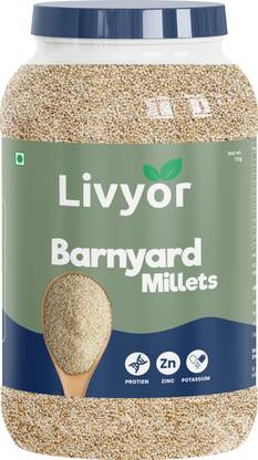 LIVYOR Barnyard Millets Unpolished | Protein & Fiber Rich Superfood Barnyard Millet