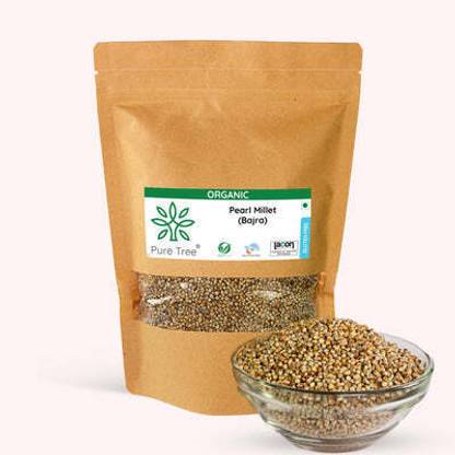 Pure Tree Certified Organic Bajra Millet Pearl Millet Pearl Millet