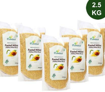 Farmbean Foxtail Millet Rice(500*5)2.5kg Mixed Millet
