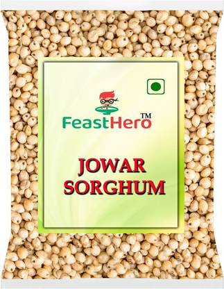 Feasthero Premium Quality Jowar Sabut ( Sorghum Millet Whole Grain) -250g (Sorghum Millet) Sorghum