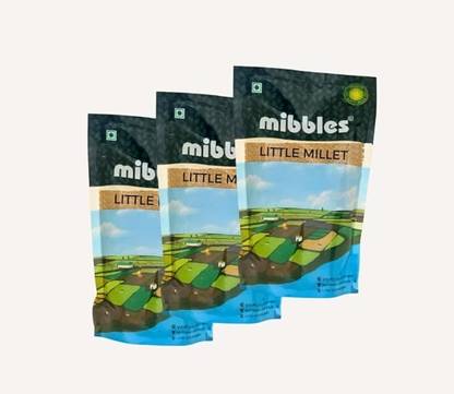 Mibbles Little Millet Whole Grain | Low Glycemic Index | Unpolished Millets | Organic Little Millet