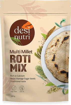 DesiNutri Multi Millet Roti Mix Mixed Millet