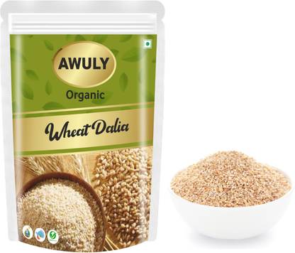 AWULY Organic Gehun Daliya /Wheat Porridge /Pure Broken Wheat Dalia/Gluten Free- Broken Wheat