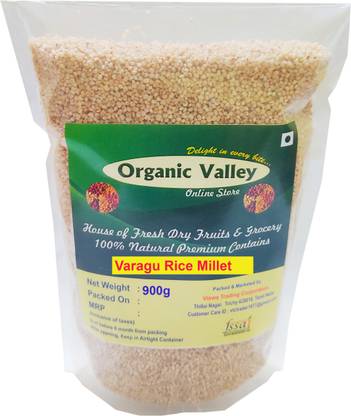 Organic Valley Varagu Millet Rice Boiled Traditional Rice Little Millet