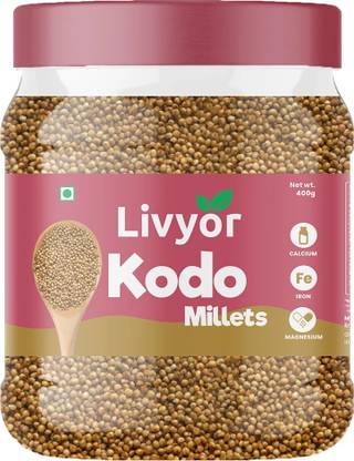 LIVYOR Kodo Millets Unpolished | Protein & Fiber Rich Superfood Kodo Millet