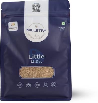 MILLETRY Little Millet (Samai) Unpolised Whole Grains -Superfood - Little Millet