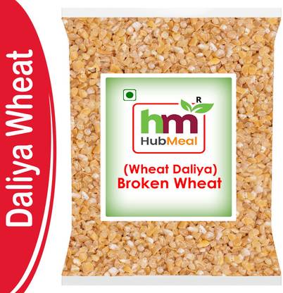 Hubmeal Best Quality Multi Grain Broken Wheat Daliya-500g |Daliya Grains Broken Wheat