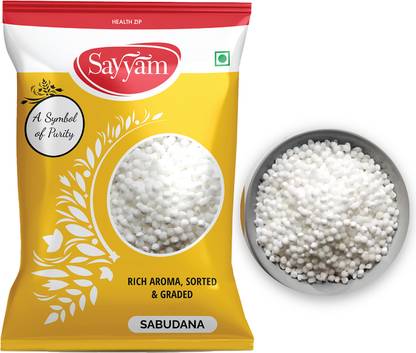 Sayyam Sabudana | Sago | Motidana Sabudana | Tapioca Pearls | Fasting (Upvas) Sago Sago