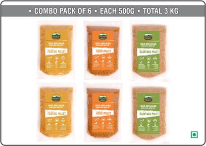 ANCIENT LEGACY Foxtail Millet,Kodo Millet,Barnyard Millet,combo Kodo Millet