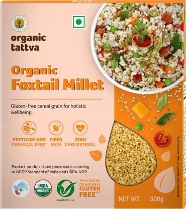 Organic Tattva Foxtail (500 g Each) Foxtail Millet