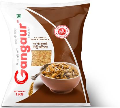 Gangaur M.P. Sharbati Wheat Dalia Whole Wheat