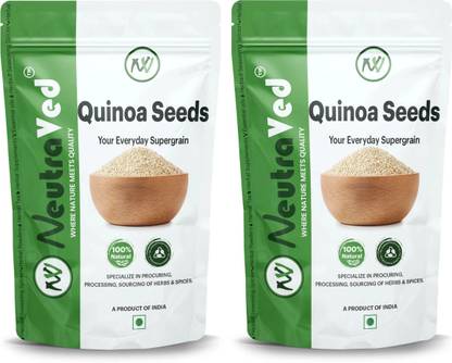 NeutraVed Quinoa Seeds for Weight loss Management | Diet Food | High Protien Gluten Free Quinoa