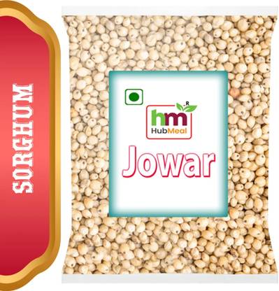 Hubmeal Best Quality Jowar whole / Jowar Sabut - 1kg Sorghum