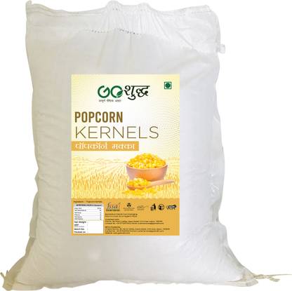 Goshudh Popcorn Kernels (Maize / Makka)- 5Kg Pack Corn