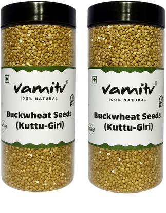 vamitv Whole Buckwheat Seeds (Kuttu Giri) | Combo Pack (2x 800g) | 100% Natural & Pure Barnyard Millet