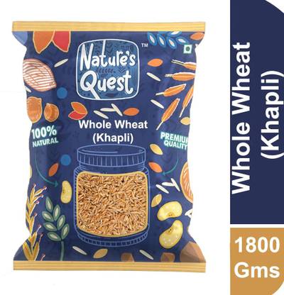 Nature’s Quest Nature's Quest Khapli Wheat 1800Gms|Khapli Gehu|Kapli Wheat|Gehu|kothumai|gehoon Whole Wheat