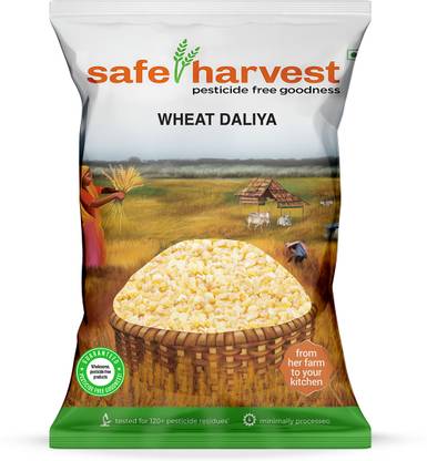safe harvest Daliya Broken Wheat