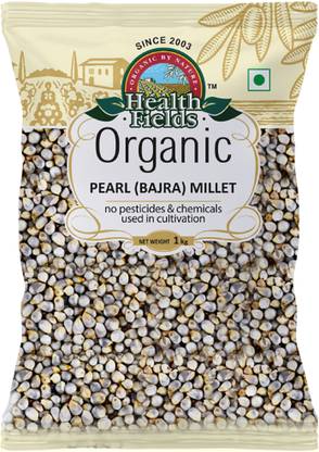HealthFields Organic Bajra Whole Grain, Pearl Millet Pearl Millet