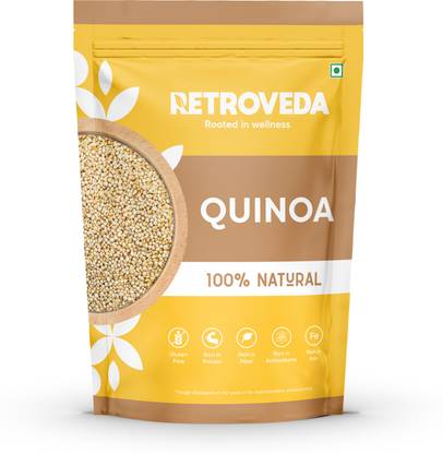 Retroveda Quinoa 100% Wholegrain Cereal | Gluten-Free | Diet Food | Quinoa