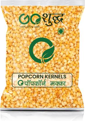 Goshudh Popcorn Kernels (Maize / Makka)- 500gm Pack Corn