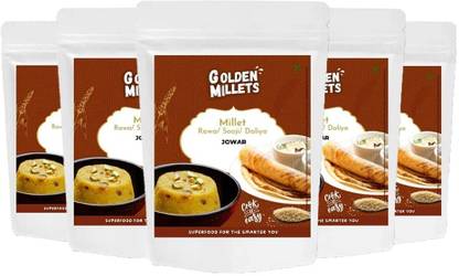 GOLDEN MILLETS Jowar - Sorghum Millet Daliya 500g Sorghum