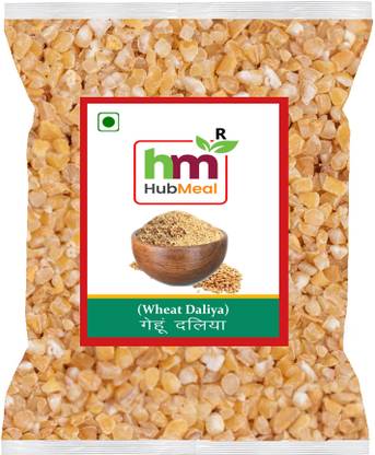 Hubmeal Wheat Daliya 500g – Wholesome, high-fiber meal for daily nutrition Broken Wheat