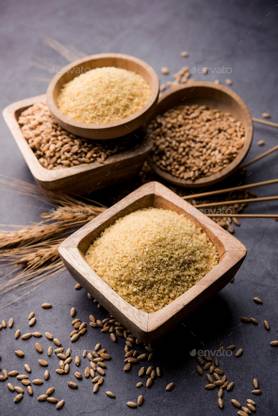 FreshTrain Wheat Daliya | Broken Wheat | Ghehu Dalia(100% Organic) Buy 500gm get 500gm FREE Broken Wheat