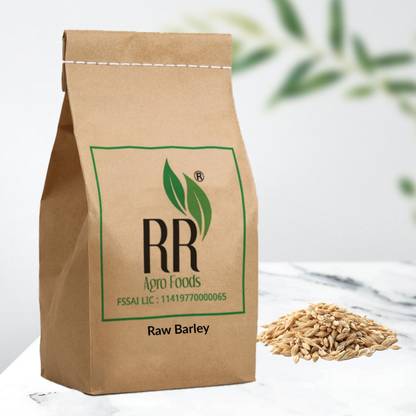 RR AGRO FOODS Raw Barley seeds | Jou | Jau | Rich in fibre Barley