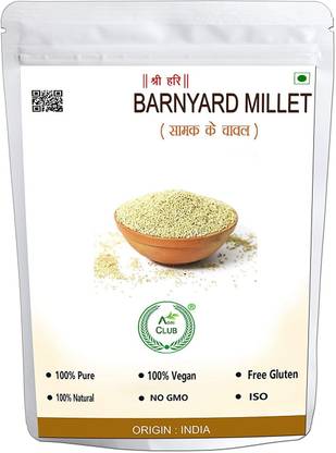 AGRI CLUB Essential Barnyard Millets|Samak|Samo|Vari|Bhagar for Vrat (400 Gm) Barnyard Millet