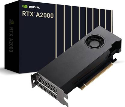 nVIDIA RTX A2000 GDDR6 12 GB NVIDIA Chipset 192 bit 6001 MHz Graphics Card