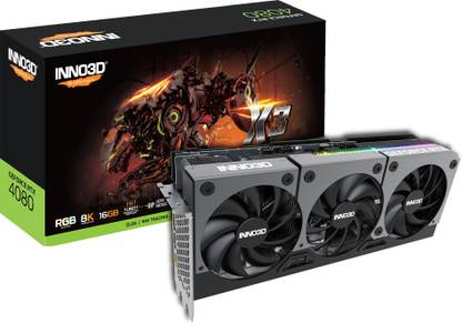 Inno3D GEFORCE RTX 4080 16GB X3 OC GDDR6X 6 GB NVIDIA Chipset 256 bit 2205 MHz Graphics Card
