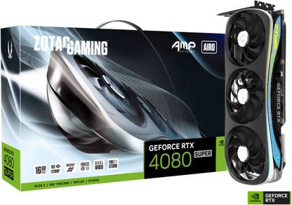 ZOTAC GAMING GeForce RTX 4080 SUPER AMP Extreme AIRO GDDR6X 16 GB NVIDIA Chipset 256 bit 2610 MHz Graphics Card