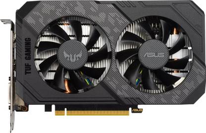 ASUS TUF Gaming GeForce® GTX 1660 Ti EVO GDDR6 6 GB NVIDIA Chipset 192 bit 1800 MHz Graphics Card