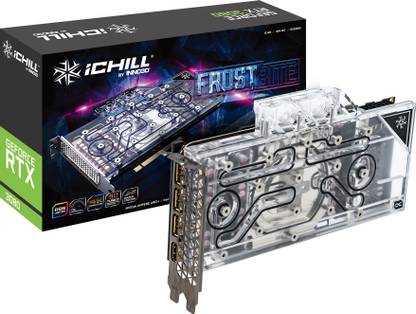 Inno3D GEFORCE RTX 3080 12GB ICHILL FROSTBITE LHR GDDR6X 12 GB NVIDIA Chipset 384 bit 1755 MHz Graphics Card