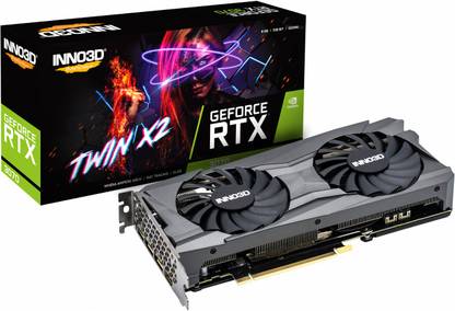 Inno3D GEFORCE RTX 3070 TWIN X2 LHR 8GB GDDR6 8 GB NVIDIA Chipset 256 bit 1725 MHz Graphics Card