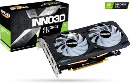 Inno3D GEFORCE GTX 1660 SUPER TWIN X2 OC RGB GDDR6 6 GB NVIDIA Chipset 192 bit 1530 MHz Graphics Card