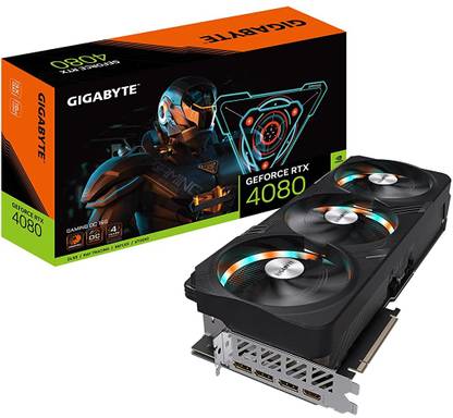 GIGABYTE GeForce RTX 4080 Gaming OC GDDR6X 16 GB NVIDIA Chipset 256 bit 2535 MHz Graphics Card
