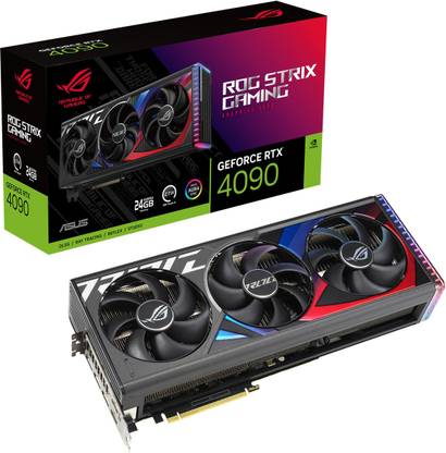 ASUS ROG-STRIX-RTX4090-24G-GAMING Graphics card GDDR6X 24 GB NVIDIA Chipset 384 bit 2610 MHz Graphics Card