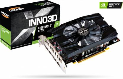 Inno3D GEFORCE GTX 1660 TI COMPACT GDDR6 6 GB NVIDIA Chipset 192 bit 1500 MHz Graphics Card