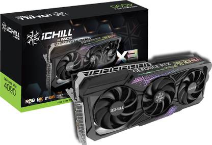 Inno3D GEFORCE RTX 4090 ICHILL X3 GDDR6X 24 GB NVIDIA Chipset 384 bit 2580 MHz Graphics Card