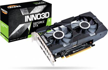 Inno3D GEFORCE GTX 1650 Twin X2 OC GDDR6 4 GB NVIDIA Chipset 128 bit 1620 MHz Graphics Card