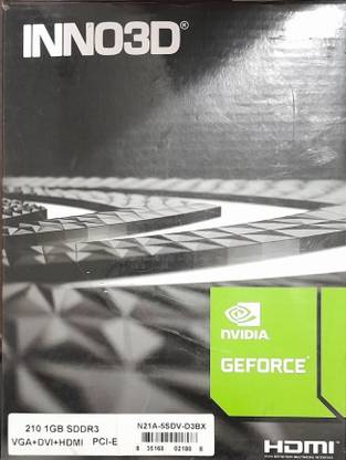 SKE GeForce GF 210 DDR3 1 GB NVIDIA Chipset 64 bit 520 MHz Graphics Card